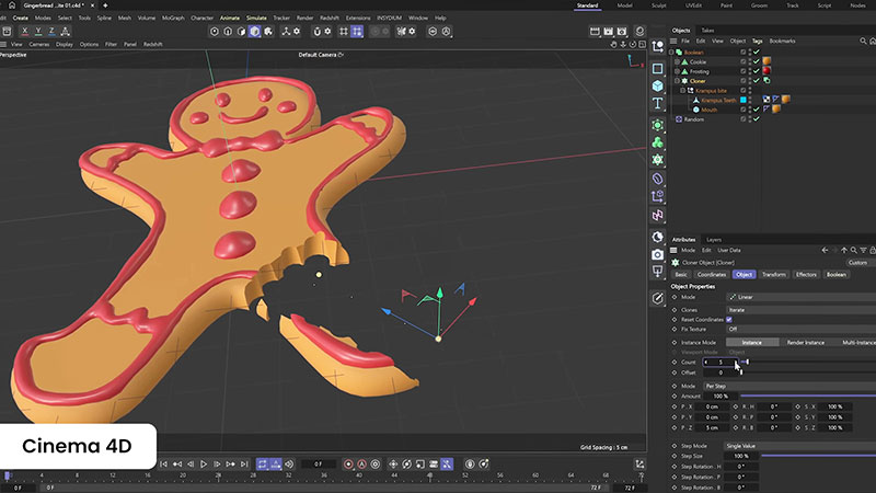 Maxon c4d anim boolean