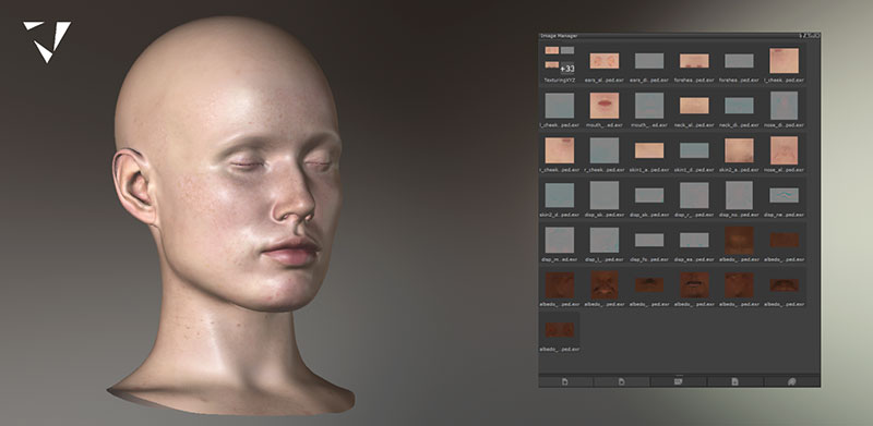 Foundry mari texturing xyz face