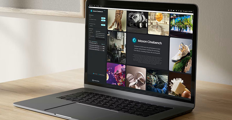 Maxon Cinebench 2026 UI Laptop