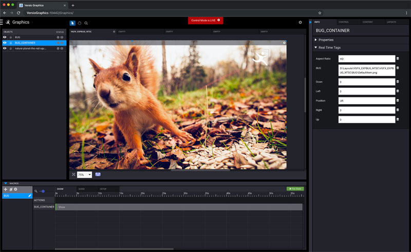 Imagine TV5 versio adc graphics rt