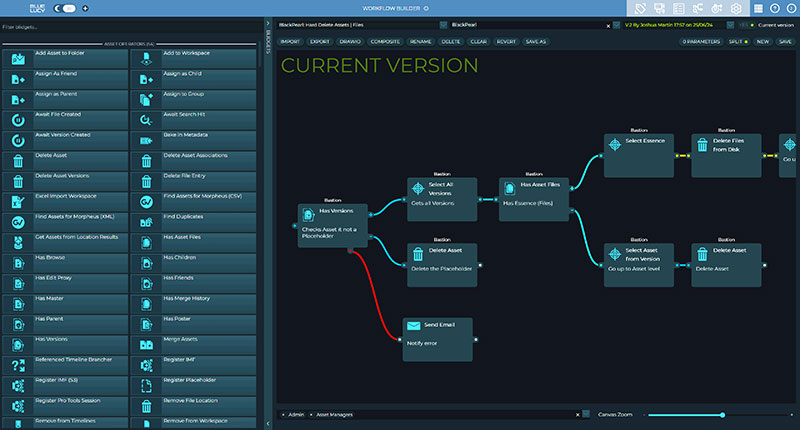 BLAM Workflow Builder