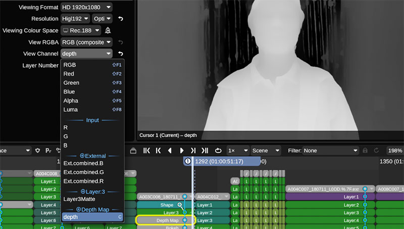 FilmLight depth