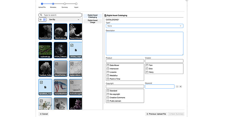 Arcitecta Mediaflux DAMS2