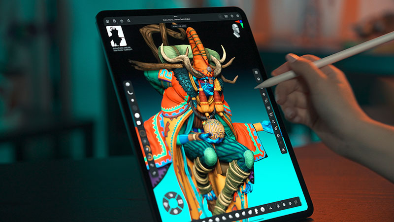 Maxon ZBrush for iPad Hero