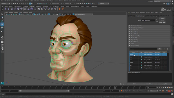 Autodesk maya rigging