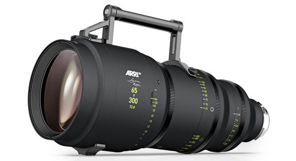 Arri signature zoom 65 300 front grip cine lens