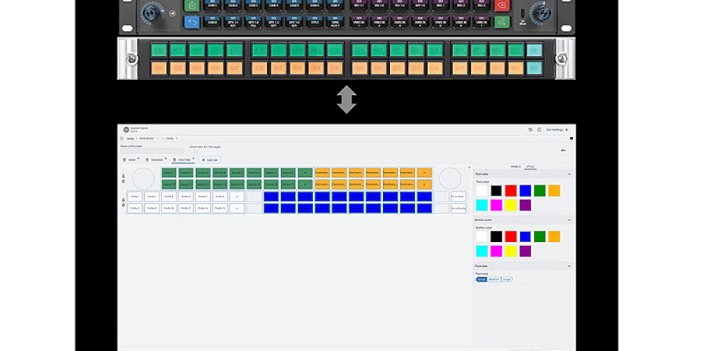 Nevion videoIpath panel bldr