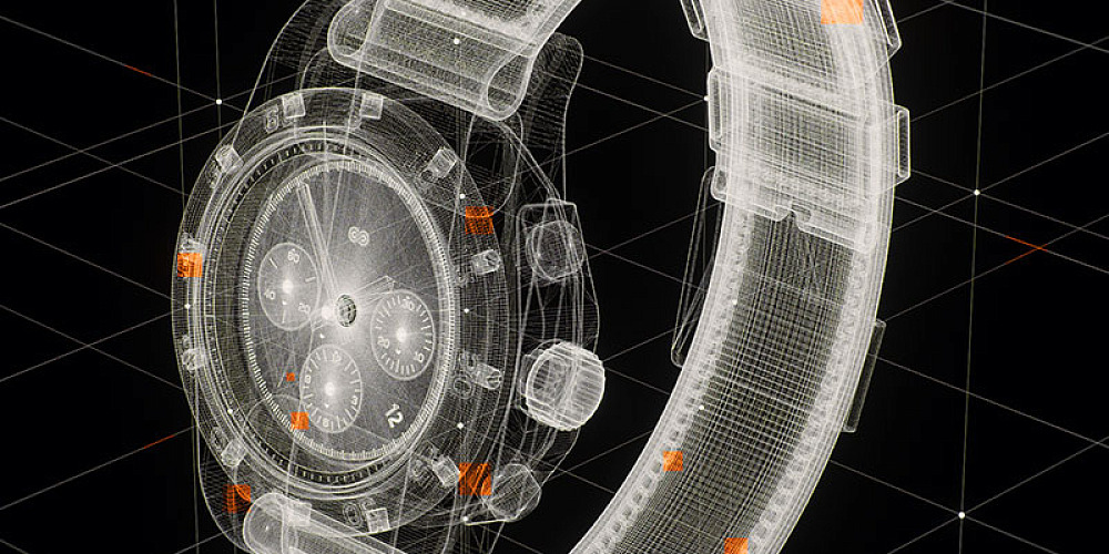 Maxon Digital Twins Wireframe