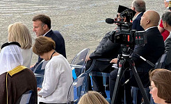 Capturing Bastille Day from a Presidential POV with URSA Cine Immersive Blackmagic bastille day4